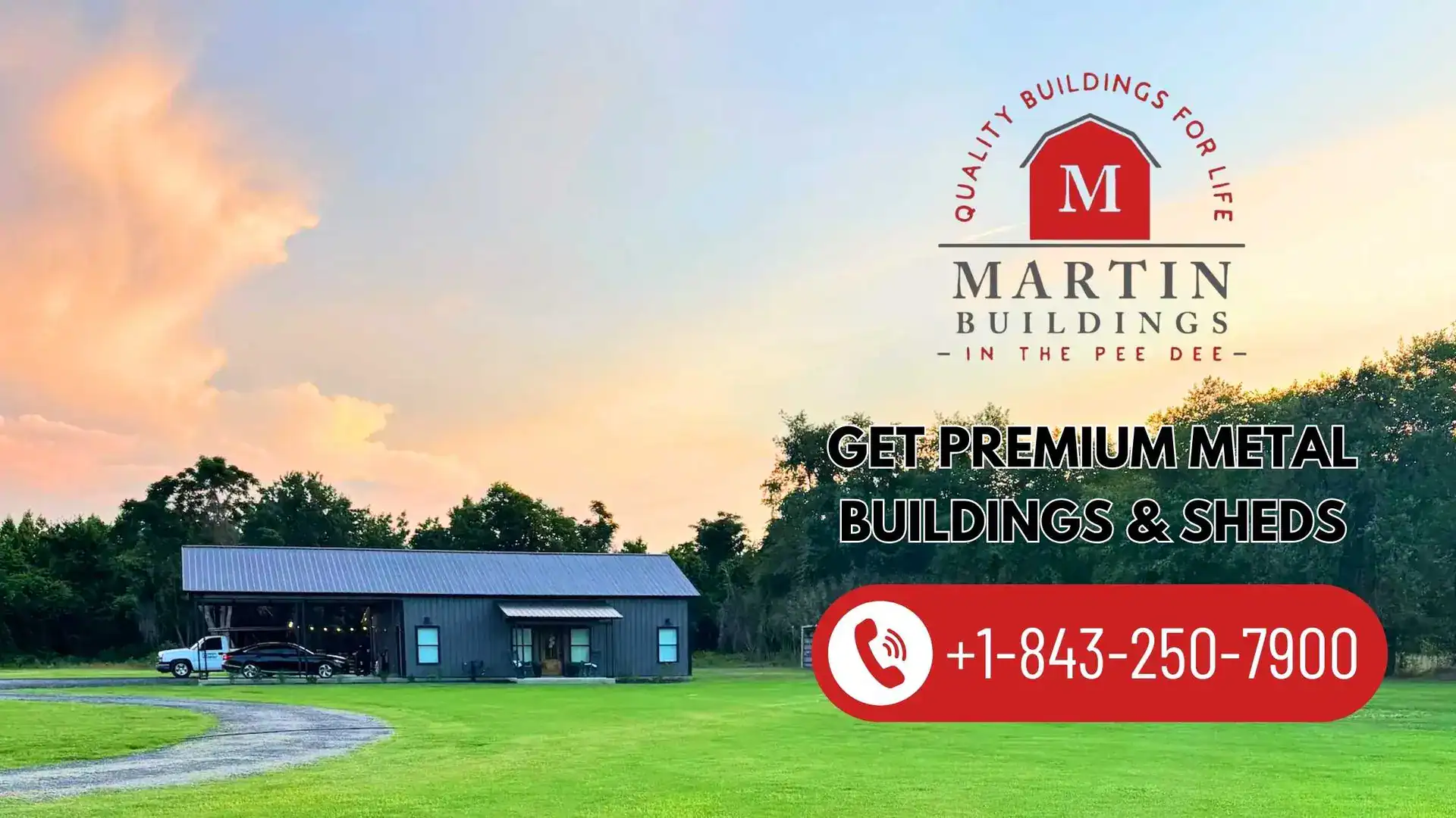 Martin Buildings in the Pee Dee - Pole Barn Builder in Florence, South Carolina